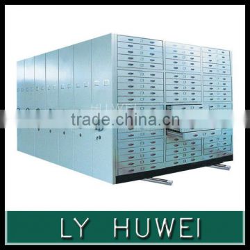 Huwei metal movable serried shelves HWM-02A