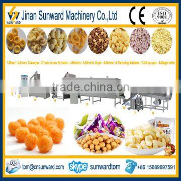 Stainless Steel Corn Inflating Snack Machine With CE