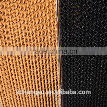 H Y honey comb cooling pad for greenhouse and poultry farm /wet curtain/evaporative cooling pad