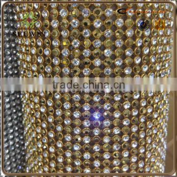 2016 Sparkle Rhinestone Diamond Mesh Wrap for Wedding Decoration