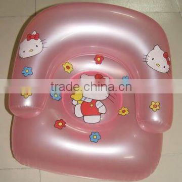 High quality custom logo inflatable pool floating sofa chair