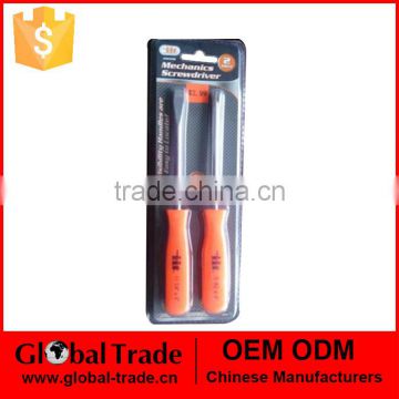 T0333 2Pc Slotted & Phillips Screwdriver Set