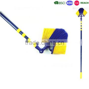 factory price 360 degree swivel ceiling broom, corner broom