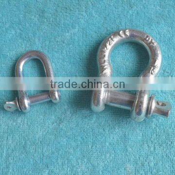 square head trawling shackle