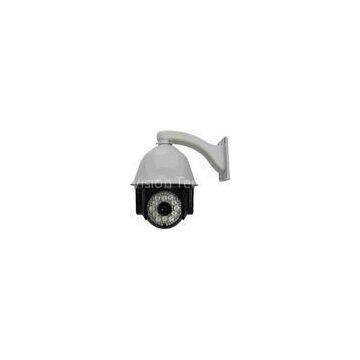 33x 100m 0 LUX Pan Tilt Zoom IR CCTV Camera , 1/4