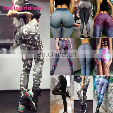 Custom Wholesale Private Label High Waist Women Hip Lifter Sport Fitness Yoga Pants