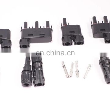 CE approved BC40-2M1F and BC40-2F1M solar branch connector PV plug socket