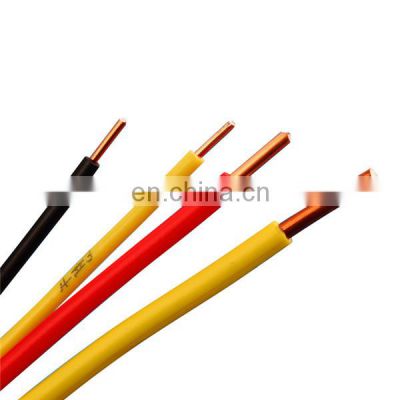 High Quality PVC Insulated Electrical Wire Pipe Building Wire