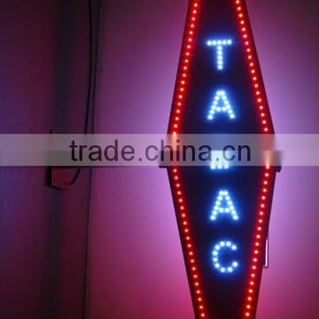 double sided led tabaco sign for tienda de tabac outdoor advertising sign