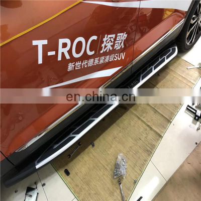 car accessories auto parts  side step aluminium alloy running board for T-ROC
