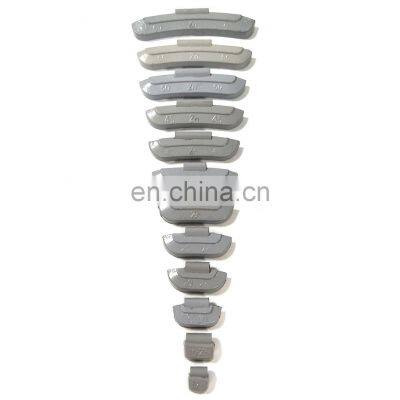 Knock on wheel balance weights zinc material tire balancing weight