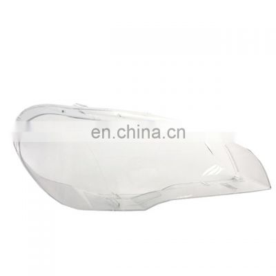 Teambill headlight transparent plastic galss lens cover shell for BMW E70 X5 head lamp plastic shell 2007-2013