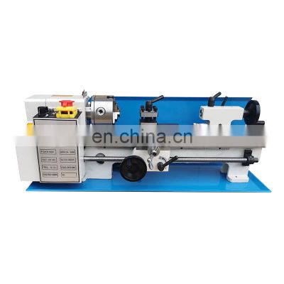 DIY0714 direct connect bench lathe machine with 20mm spindle bore for school training and hobby users