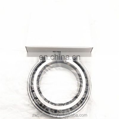 Supper New Famous Brand Tapered Roller Bearing 497-493 size 85.725x136.525x30.162mm Bearing 497/493 with high quality