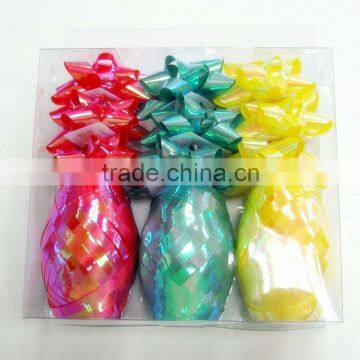 2015 New Design Colorful Ribbon Star Bow, Packing Ribbon Ggg and Spool bows for celebration christmas