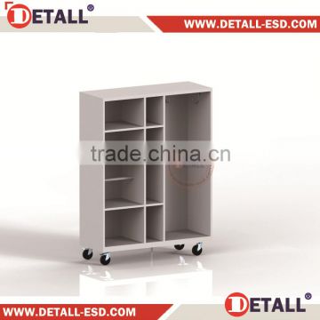 ergonomic shelf cabinets semiconductive expoxy powder coated