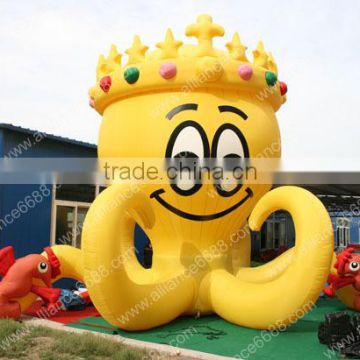 Giant inflatable advertising octopus cartoon beautiful cartoon