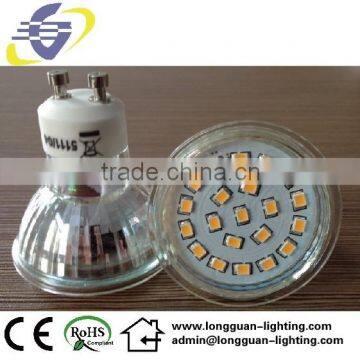 new style GU10 21SMD 2835 3W led spotlight high brightness