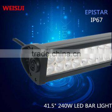 Shenzhen HLE supplier DC10-30v 240w 41.5 inch led off road bar light