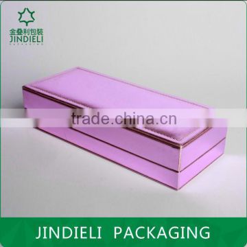 beautiful shiny leather necklace jewelry box packaging