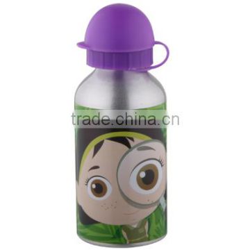 Wholesale small mouse promotional kids drink bottle with nozzle lid