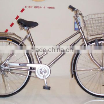 26"steel stainless bike passed ISO 9001 SH-CB078