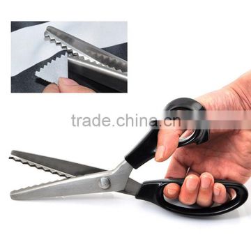 High Class Cutting Scissors, triangle teeth width shape pinking shears