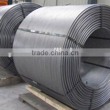 High pure CaFe/calcium ferro cored wire steelmaking used