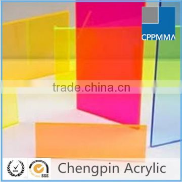 high quality colored acrylic plastic sheet for windows