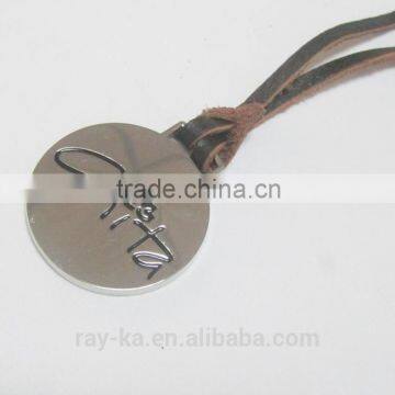 metal handbag tags