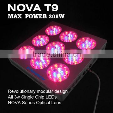 New Design NOVA T9 LED Grow Light indoor growing kits