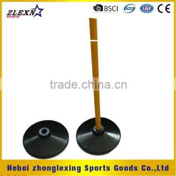 customed rubber base ABS soccer corner flags