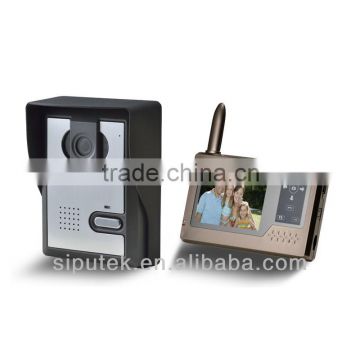 wireless video door phone intercom system with night vision function