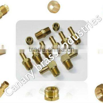 nickel plated brass plumbing fitting