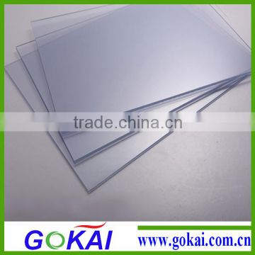Gokai supply 1220*2440mm good opacity pvc rigid sheet