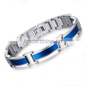 Stainless Steel 4 Natural Element Magnetic Bracelet