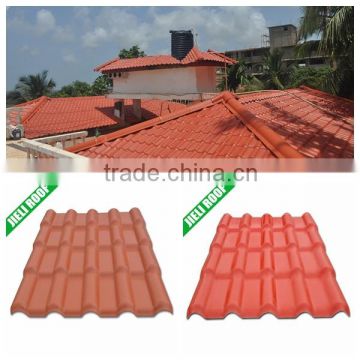 Royal roof tile covering for resident house