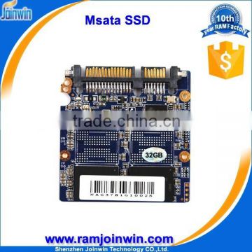 Golden Memory/OEM MLC Nand Flash MSATA JMF608 ssd 32gb