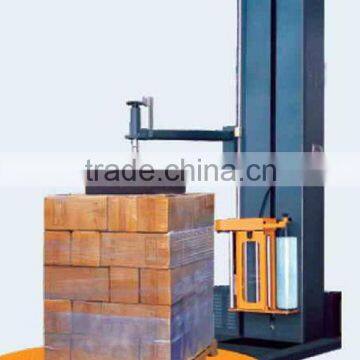 Manufacturer supply pallet wrapping machine with top plate