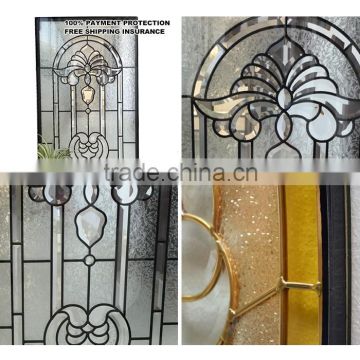 doors glass panels for decration