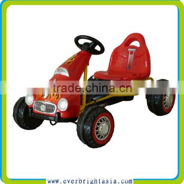 2016 newest cool pedal ride on kids gokart children Karting with rubber wheels