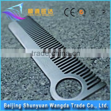 Pocket Metal Hair Comb and Titanium Comb for Home Use