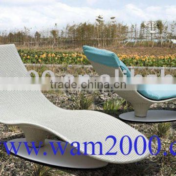 patio garden aluminum pe rattan chair for outdoor