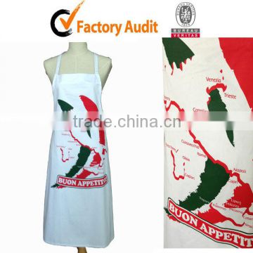 advertise gift aprons with map printed