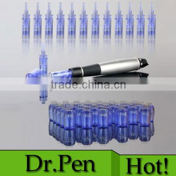 home use 12/9 titanium needles metal body electric chargeable derma pen derma roller dermapen