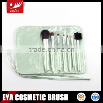 7pcs Mini travel Makeup Brush set with cosmetic bag
