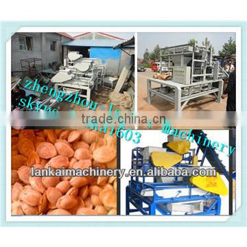 good quality best price almond shelling machine/almond shelling equipment/almond shell removing machine