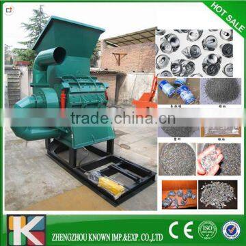 mobile scrap metal shredder small mini metal can crusher used metal recycling machine