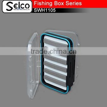 SWH 1105 15*10*4.8cm Plastic Fly lure fishing box