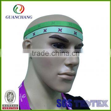 custom designed sport elastic headband